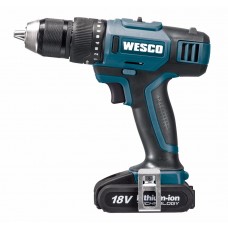 Parafusadeira / Furadeira de Impacto a Bateria Íon de Lítio 18V - WESCO - WS2801K2