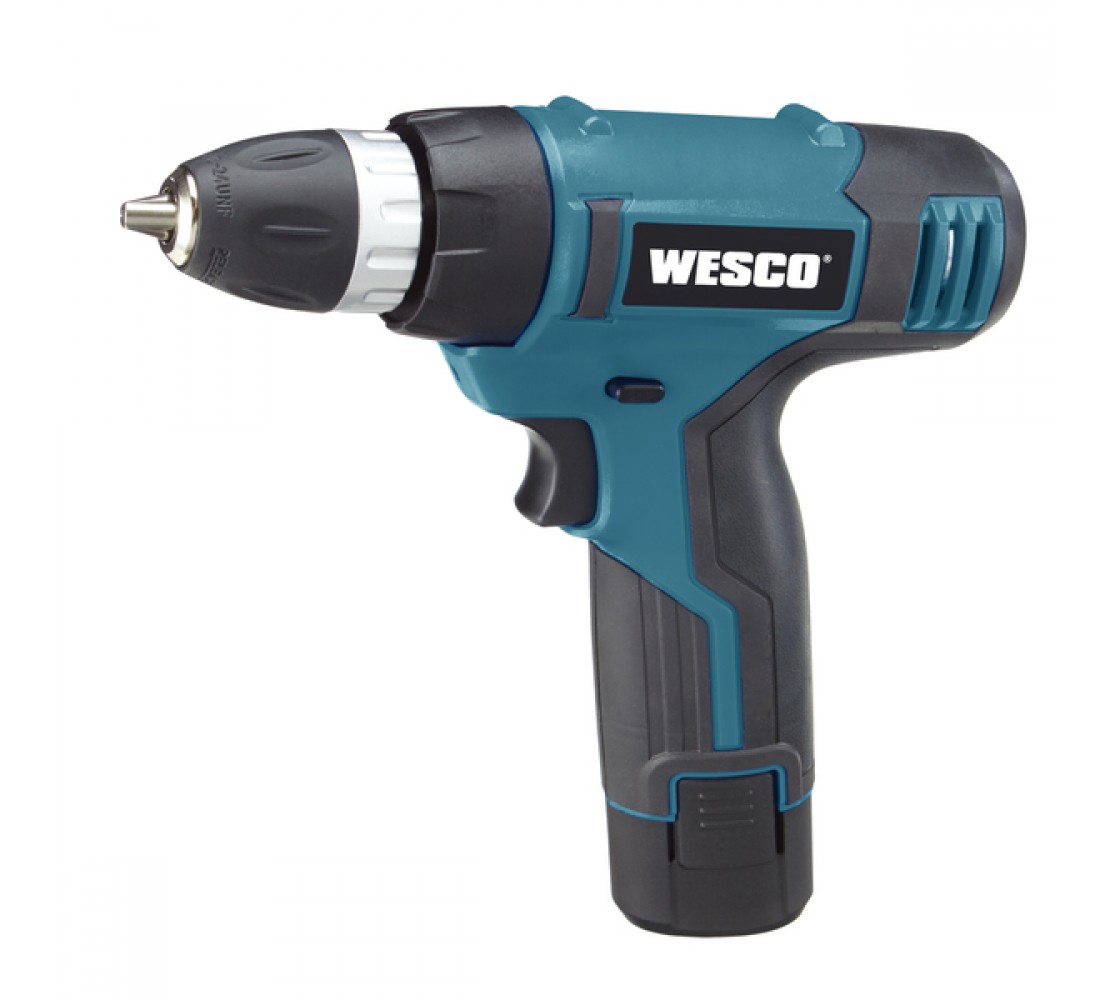 Parafusadeira/Furadeira 3/8 Pol. 13Nm a Bateria 12V Litio - WESCO - WS2532