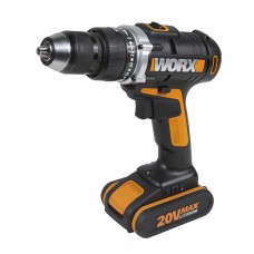 Furadeira de Impacto à Bateria 20V Max Lithium-Ion com 2 Baterias e Maleta - WORX-WX372