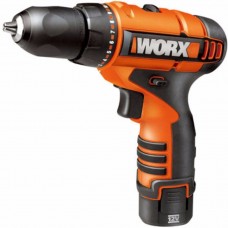 Parafusadeira / Furadeira com Bateria de Lítio 12V Bivolt - WORX-WX125