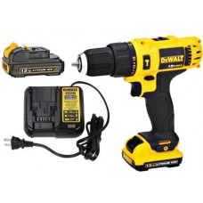 Furadeira Parafusadeira de impacto 3/8" à bateria 12 volts DeWalt - DCD716D2