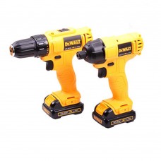 Furadeira e Parafusadeira A Bateria 12V Dck201C2 Dewalt - 220V