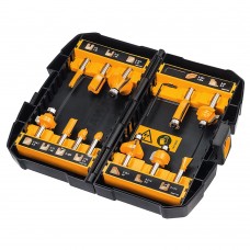 JOGO COM 12 FRESAS PROFISSIONAIS DEWALT DW90016-LA