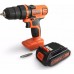 Parafusadeira e Furadeira 3/8 Pol. a Bateria Lítio 20V com Carregador Bivolt - BLACK+DECKER-LD120