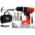 Parafusadeira de Litio Ion 8V com Kit de 54 Peças - BLACK & DECKER-LDX172PK