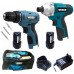 KIT PARAFUSADEIRA E CHAVE DE IMPACTO 12V WESCO WS1000K2