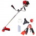 Roçadeira Lateral Profissional Gasolina 51,6Cc Tbc52X Toyama