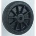 Roda Integral de Borracha 6 Polegadas c/ Furo 9/16 GS CAR